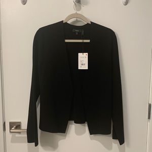 NWT Theory black cardigan jacket size L